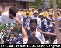NEET Paper Leak Protest: NSUI, Youth Congress in Delhi