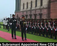 NS Raja Subramani Appointed New CDS of India