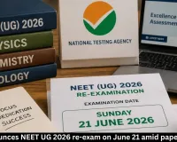 NTA NEET UG 2026 Re-Exam Scheduled for June 21