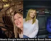  PM Modi Meets Giorgia Meloni in Rome to Boost Strategic Ties