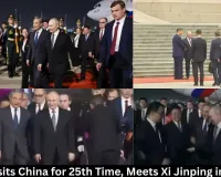 Putin Visits China for 25th Time, Meets Xi Jinping in Beijing