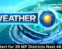  Rain Alert for 39 MP Districts Next 48 Hours