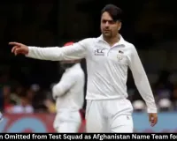 Afghanistan Tour of India: Rashid Khan Omitted from Test Squad