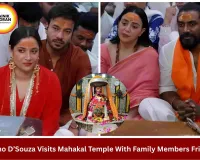 Remo D’Souza, Ankita Lokhande Visit Mahakal Temple in Ujjain