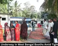 Repolling Underway in West Bengal Booths Amid Tight Security