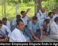 Rewa Collector-Employees Dispute Ends in Agreement