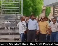 Rewa Collector Standoff: Rural Dev Staff Protest Over Action