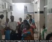 Rewa Hospital Fire: SNCU Ward Short Circuit, Newborns Safe