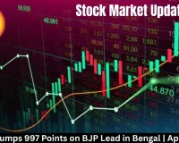 Sensex Jumps 997 Points on BJP Lead in Bengal | Apr 4, 2026