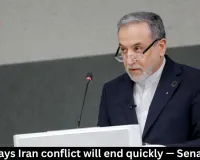 Trump says Iran conflict will end quickly — Senate vote