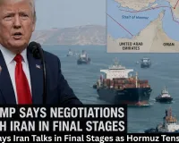 Trump Says Iran Talks in Final Stages as Hormuz Tensions Rise