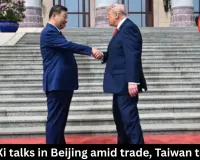 Trump-Xi talks in Beijing amid trade, Taiwan tensions