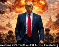 Trump Threatens 25% Tariff on EU Autos, Escalating Tensions