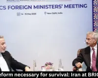 UNSC reform necessary for survival: Iran at BRICS meet
