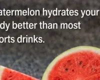 Watermelon Daily Intake Hydrates Better Than Plain Water