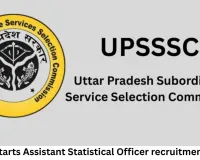 UPSSSC Opens Assistant Statistical Officer Recruitment 2026