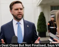 US-Iran Deal Close But Not There Yet: Vance