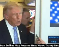 US-Israel Iran Strikes May Resume Next Week: Trump Decision Due