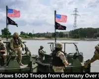 US Withdraws 5000 Troops from Germany Over Iran Row