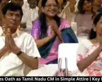Vijay Takes Oath as Tamil Nadu CM in Simple Attire | Key Moments