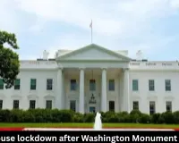 White House lockdown after Washington Monument shooting