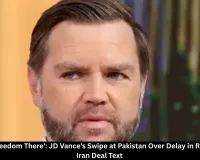  JD Vance Blames Pakistan Press Freedom for Iran Deal Delay