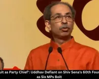 Uddhav Defiant on Shiv Sena's 60th Foundation Day Amid MP Revolt