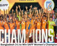 India Beat Bangladesh 3-1 to Win SAFF Women’s Championship Title