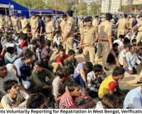Illegal Migrants Voluntarily Reporting for Repatriation in West Bengal, Verification Underway