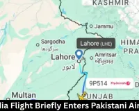 Air India Flight Briefly Enters Pakistani Airspace After Technical Glitch, Lands Safely Following Delay
