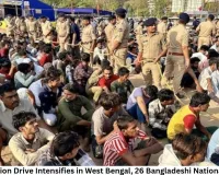 Anti-Infiltration Drive Intensifies in West Bengal, 26 Bangladeshi Nationals Detained