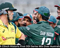 Bangladesh Secure First ODI Series Win Over Australia