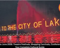 Bhopal Events June 10-30 2026 | Theatre Festival, Shopping Exhibitions, Conferences & Live Shows