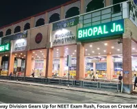 Bhopal Railway Division Gears Up for NEET Exam Rush, Focus on Crowd Management