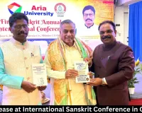 Book Release at International Sanskrit Conference in California