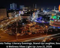 Bhopal Events Today June 21 2026 | Sahitya Sandhya Kavi Sammelan, Vaibhav Karn Standup, Jam2Soul Live & International Yoga Day