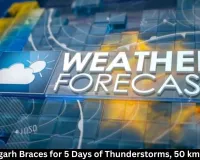 Chhattisgarh Weather Alert: 5 Days of Storms, 50 kmph Winds
