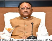Chhattisgarh CM Unveils Development Roadmap for Bastar at NITI Aayog Meeting