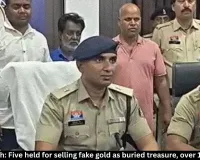 Fake Gold Scam: 5 Arrested in Chhattisgarh for Treasure Fraud