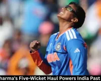  Deepti Sharma's 5-Wicket Haul Helps India Beat Pakistan