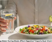 Does Drinking Water During Meals Affect Digestion? Experts Bust Viral 100 ml Claim