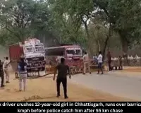 Drunk truck driver kills 12-year-old girl in Chhattisgarh