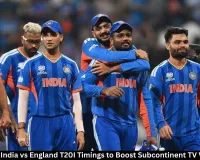 India vs England T20Is Advanced by One Hour: ECB Changes Timings