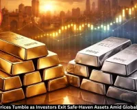 Gold, Silver Prices Fall Sharply Amid Global Uncertainty