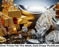 Gold and Silver Prices Fall This Week; Gold Drops ₹6,438 per 10 Grams