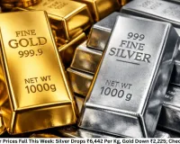 Gold and Silver Prices Fall This Week: Silver Drops ₹6,442 Per Kg, Gold Down ₹2,225; Check Latest Rates