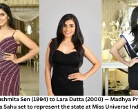 From Sushmita Sen (1994) to Lara Dutta (2000) — Madhya Pradesh’s Harshita Sahu set to represent the state at Miss Universe India 2026
