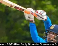 India A 85/2 vs Sri Lanka A: Vaibhav, Prabhsimran Dismissed Early 