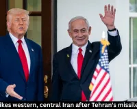 Israel strikes western, central Iran after Tehran missile barrage