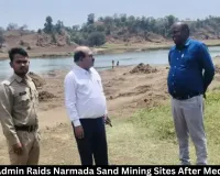 Jabalpur Narmada Illegal Sand Mining Raids After Media Expose